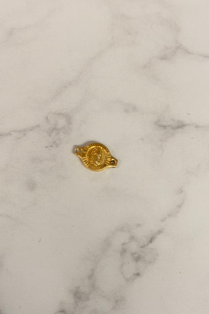 Herraje Guadalupe Diamantada / 1.4Cm / 0.54Gr /