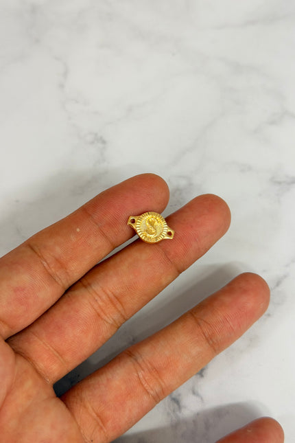 Herraje Signo Peso Diamantada / 1.4Cm / 0.5Gr /