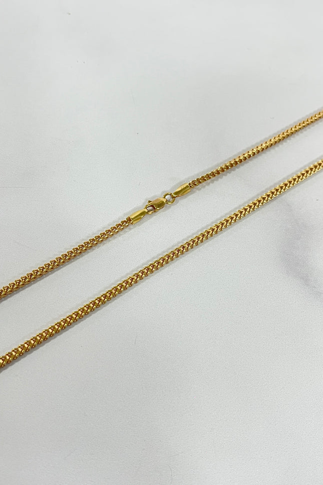 Cadena Franco Oro Rosa / 8.85Gr / 60Cm / 2.5Mm