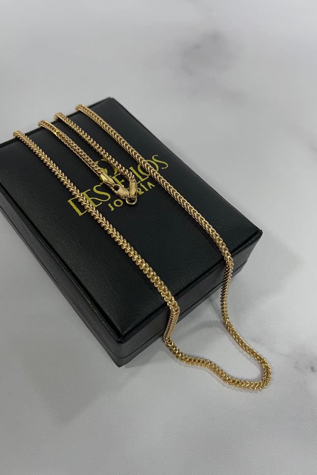 Cadena Franco Oro Rosa / 8.85Gr / 60Cm / 2.5Mm