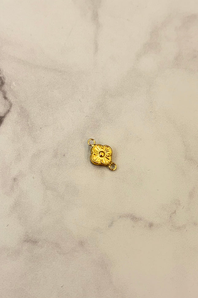 Herraje Trebol Diamantado / 1.4Cm / 0.35Gr /
