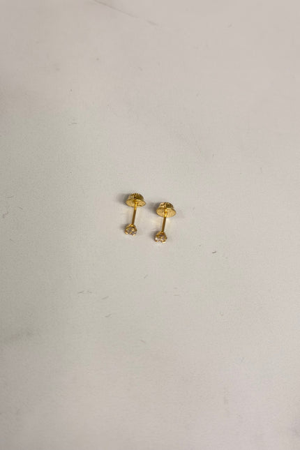Topos Con Swarovski Blanco / 0.46Gr / 2.5Mm /