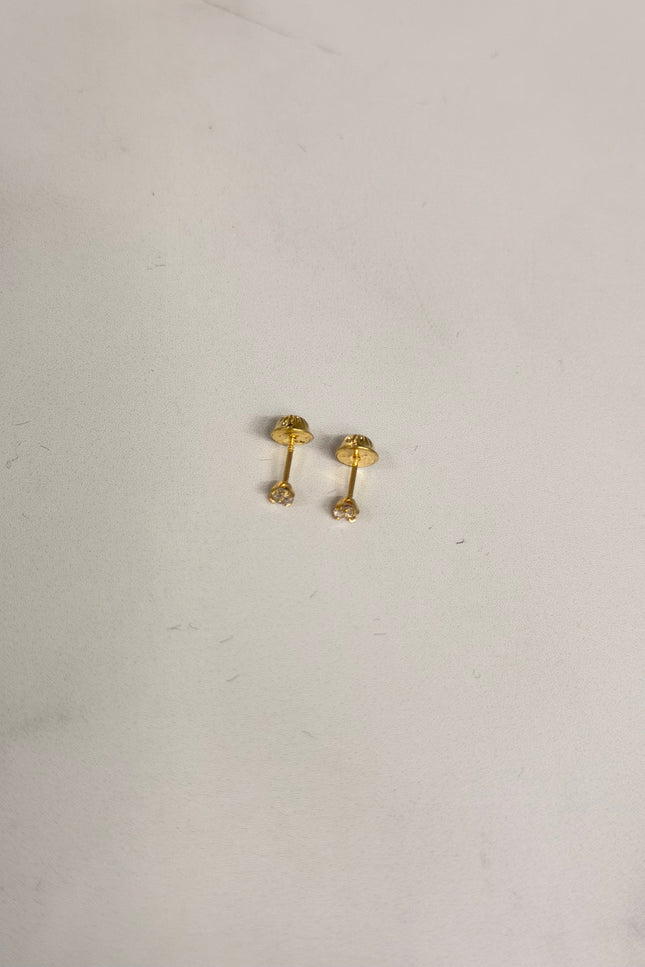 Topos Con Swarovski Blanco / 0.46Gr / 2.5Mm /
