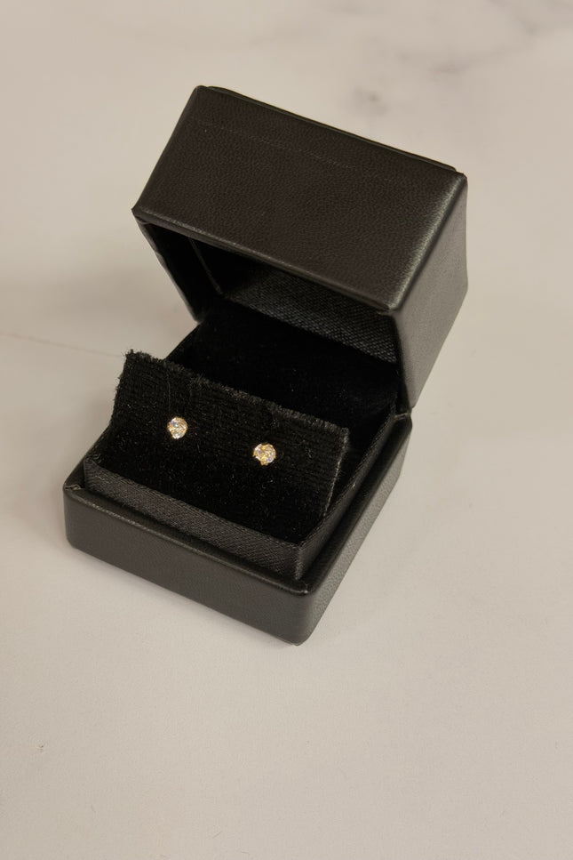 Topos Con Swarovski Blanco / 0.46Gr / 2.5Mm /