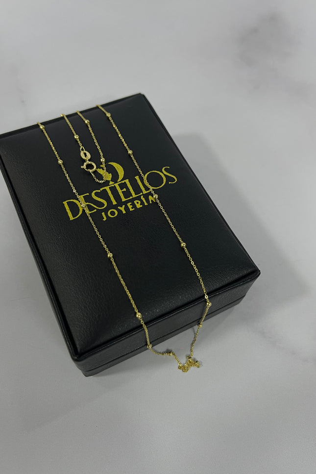 Cadena Aro Bola / 45Cm / 1.21Gr / 1.8Mm /