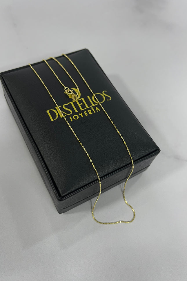 Cadena Bola Palito / 45Cm / 1.5Gr / 0.8Mm /