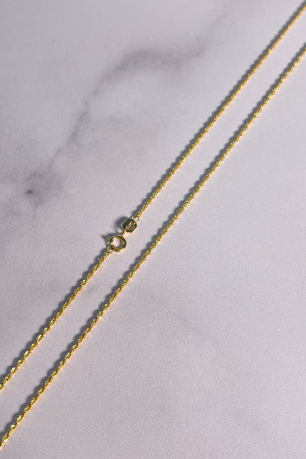 Cadena Lazo Oro Amarillo Italy / 1.1Gr / 60Cm / 1Mm