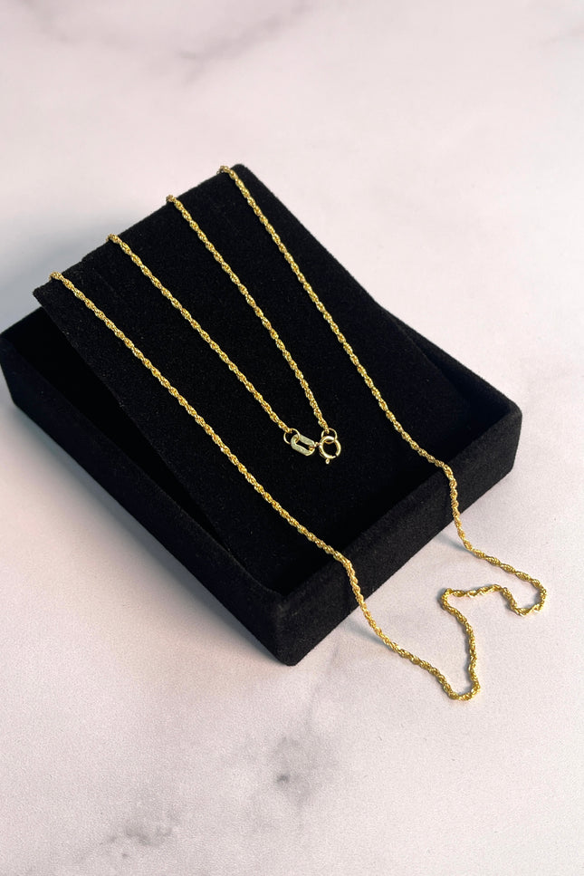 Cadena Mini Lazo /50Cm / 0.93Gr / 1.1Mm /