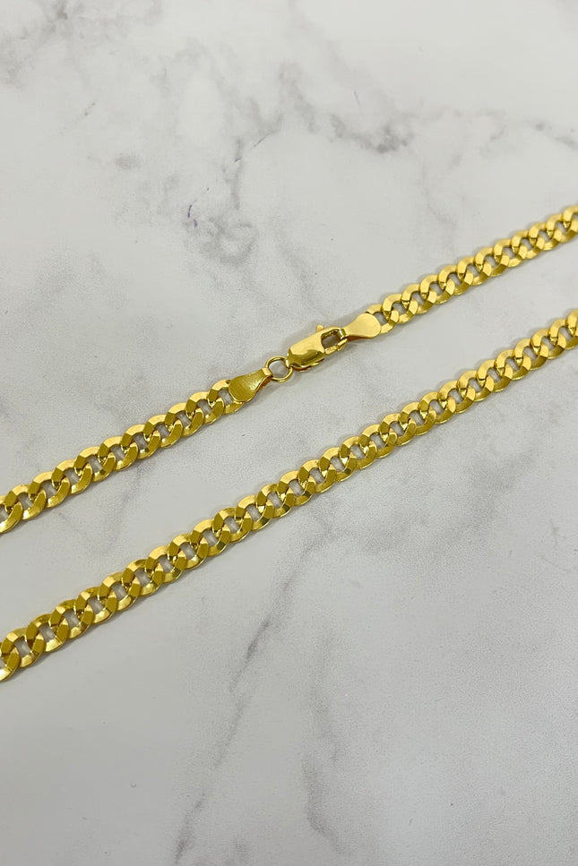 Cadena Cubana / 60Cm / 14.77Gr / 5.4Mm /