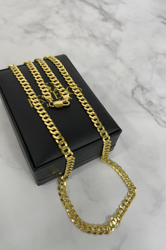 Cadena Cubana / 60Cm / 14.77Gr / 5.4Mm /