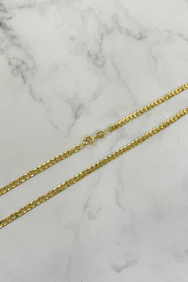 Cadena Cubana / 60Cm / 6.7Gr / 3.2Mm /