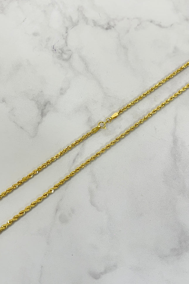 Cadena Lazo / 60Cm / 3.72Gr / 2.2Mm