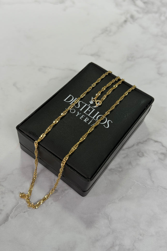 Cadena Singapur / 45Cm / 2.0Gr / 2.3Mm