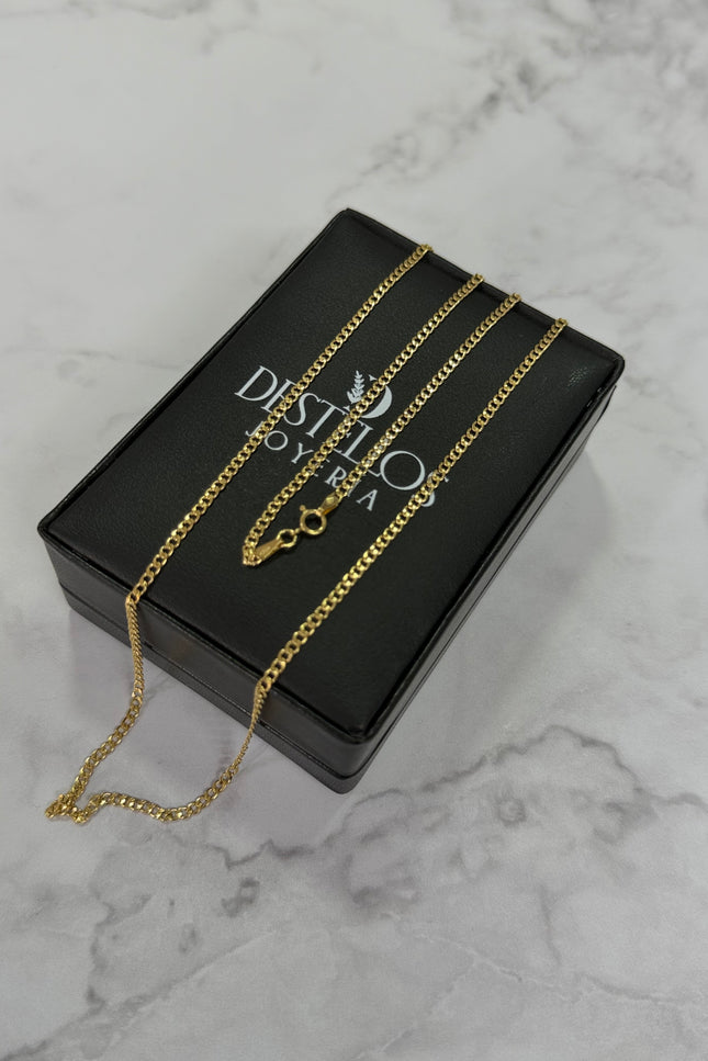 Cadena Cubana / 60Cm / 2.16Gr / 2.0Mm