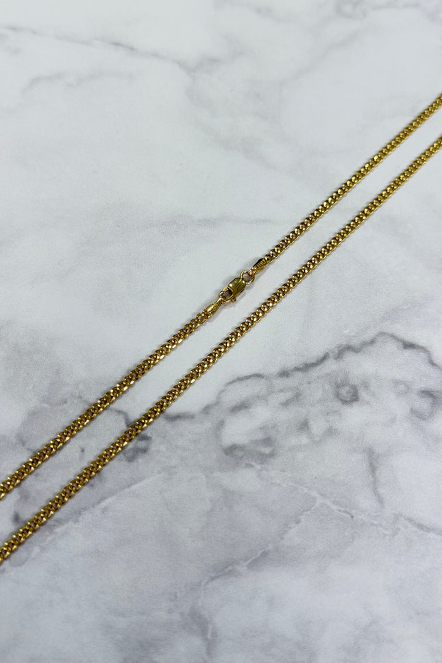 Cadena Cubana / 60Cm / 3.55Gr / 2.1Mm