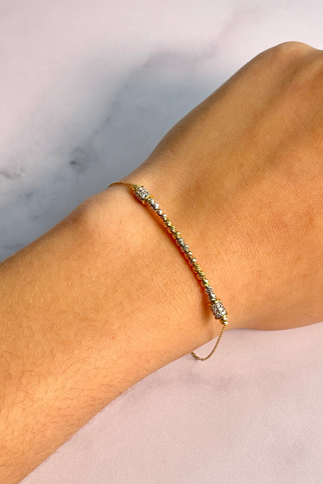 Pulso Bolas 3Mm Tres Oros Italy /2,28Gr / 20Cm /