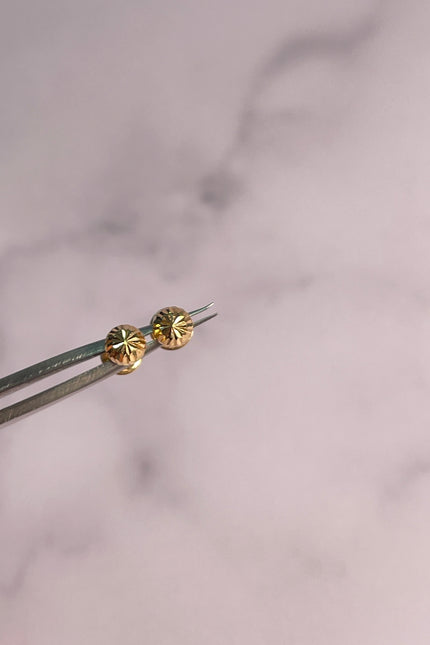 Topos Bola Diamantada / 0.6 Gr / 5Mm /