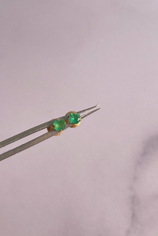 Topos Esmeralda / 8Pts / 0.47 Gr / 2Mm /